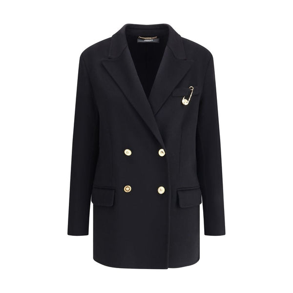 Wool and cachemire Double-breasted Coat Versace