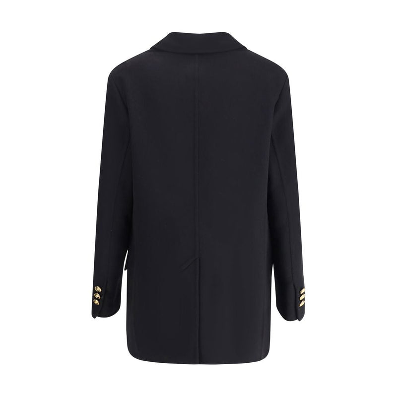 Wool and cachemire Double-breasted Coat Versace