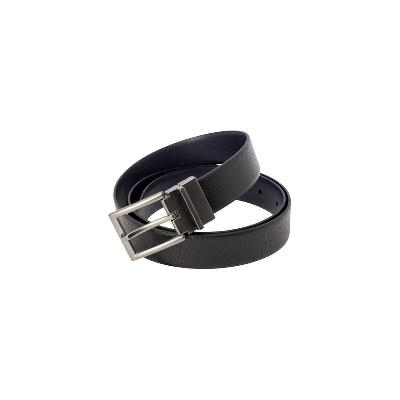 Black Leather Belt Antony Morato