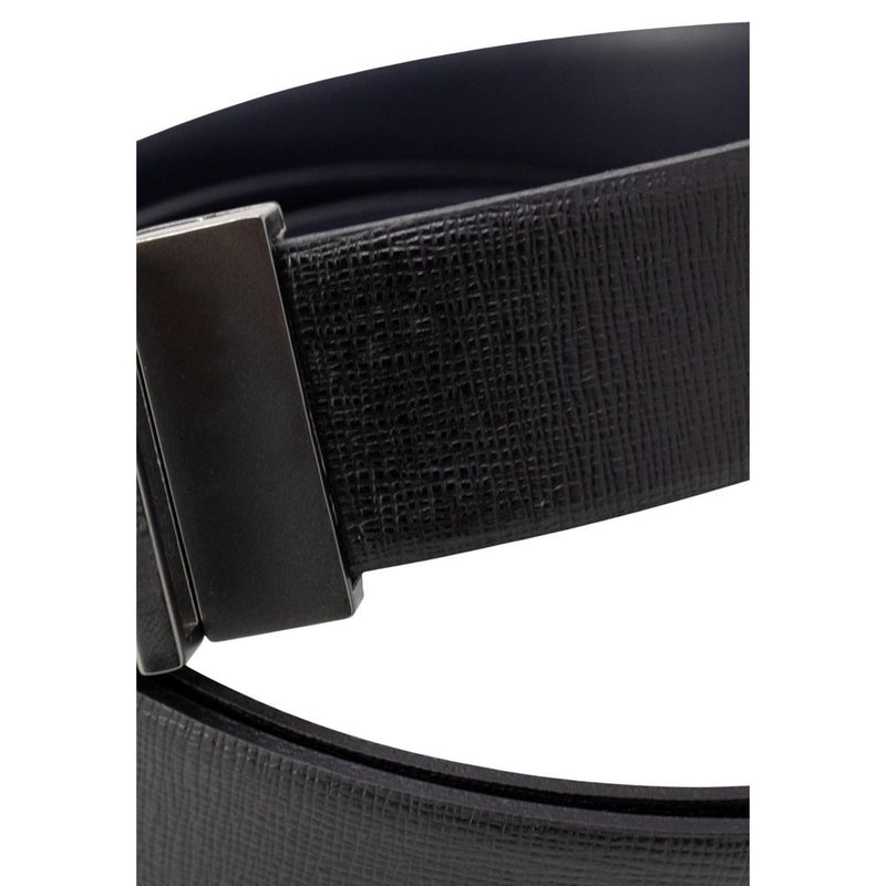 Black Leather Belt Antony Morato