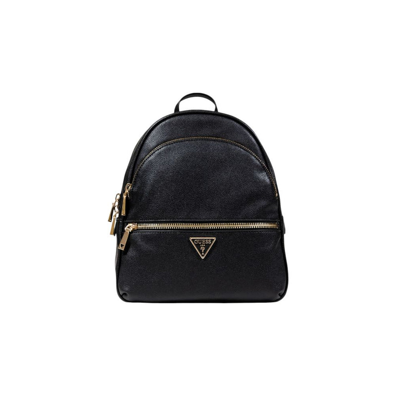 Black Polyethylene Backpack Guess