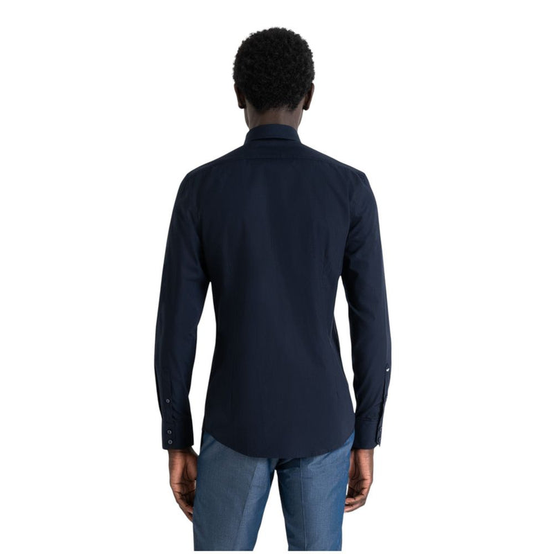 Blue Cotton Shirt Antony Morato
