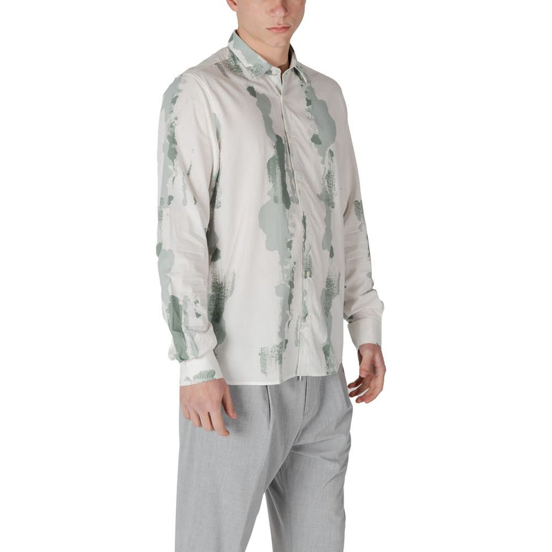 Green Viscose Shirt Antony Morato