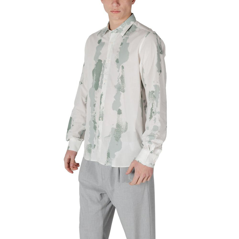 Green Viscose Shirt Antony Morato