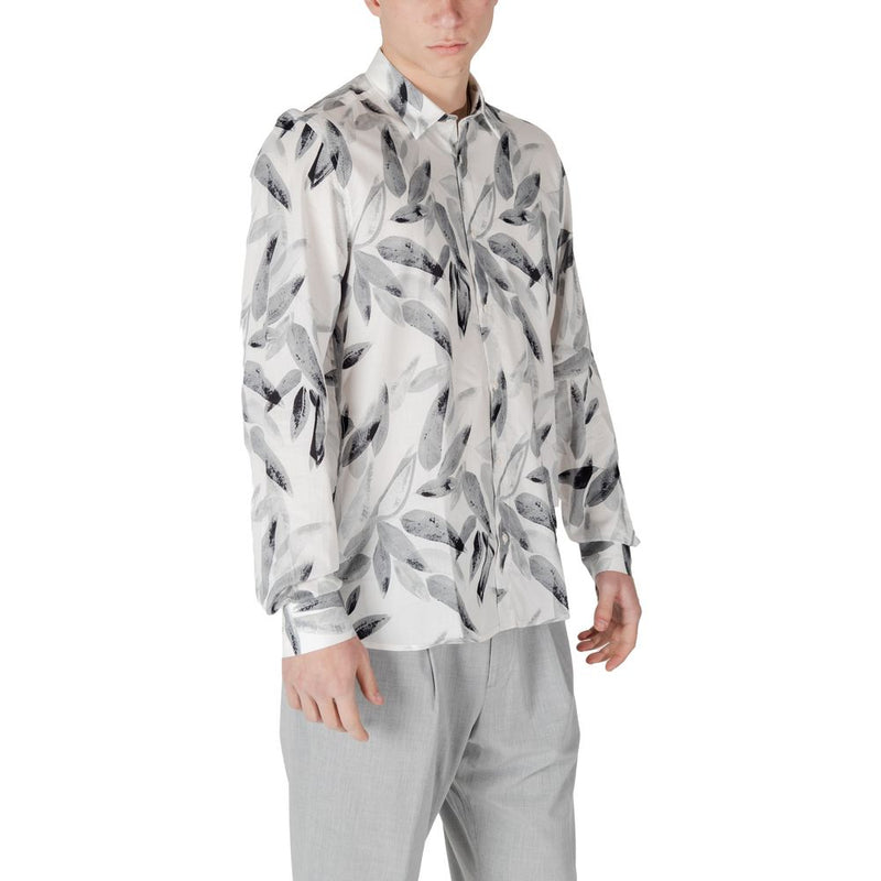 White Viscose Shirt Antony Morato