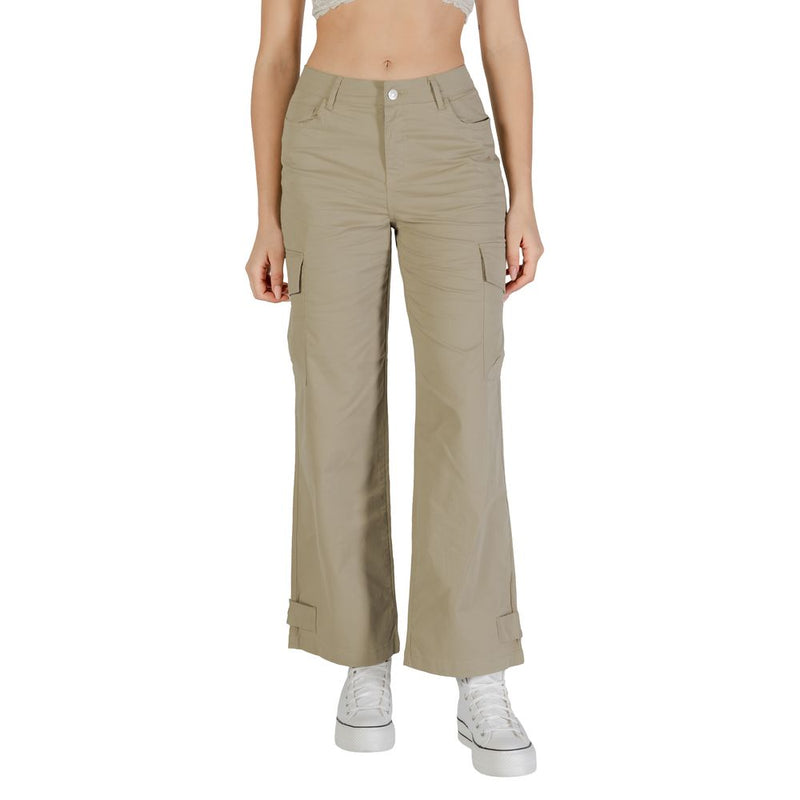 Beige Cotton Pant Only