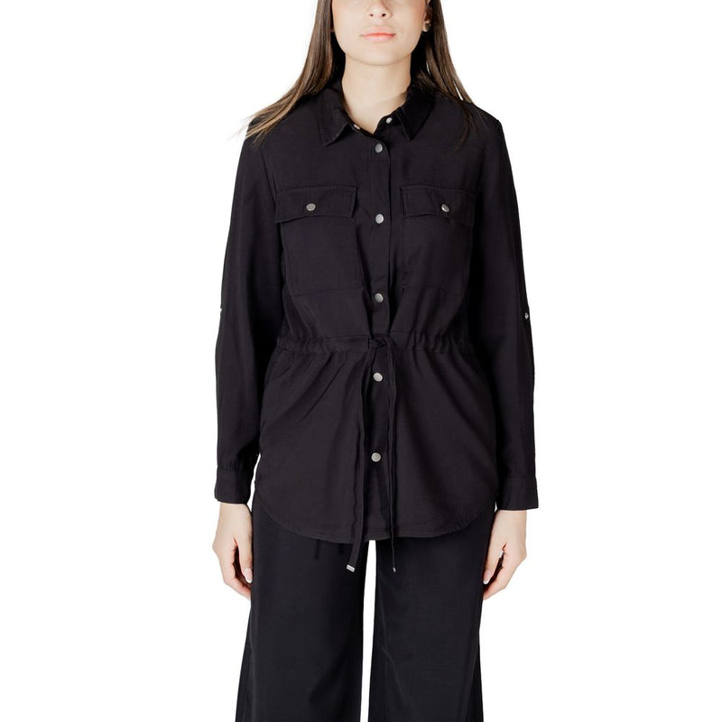 Black Viscose Shirt Only