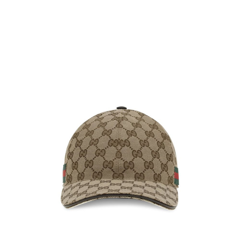 Beige Cotton Cap (Baseball Hat) Gucci