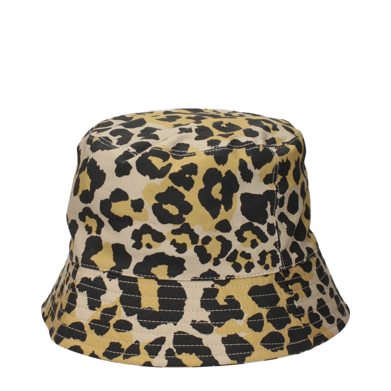 Beige Cotton Bucket Hat Max Mara