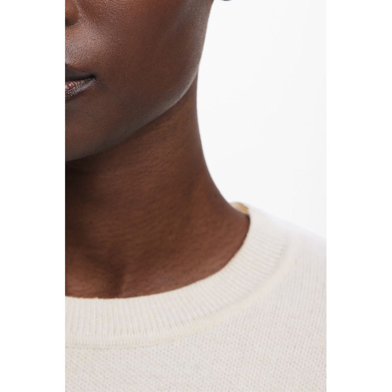 Beige Wool Women Sweater Desigual