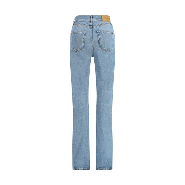 90s-inspired slim-fit jeans in denim Saint Laurent