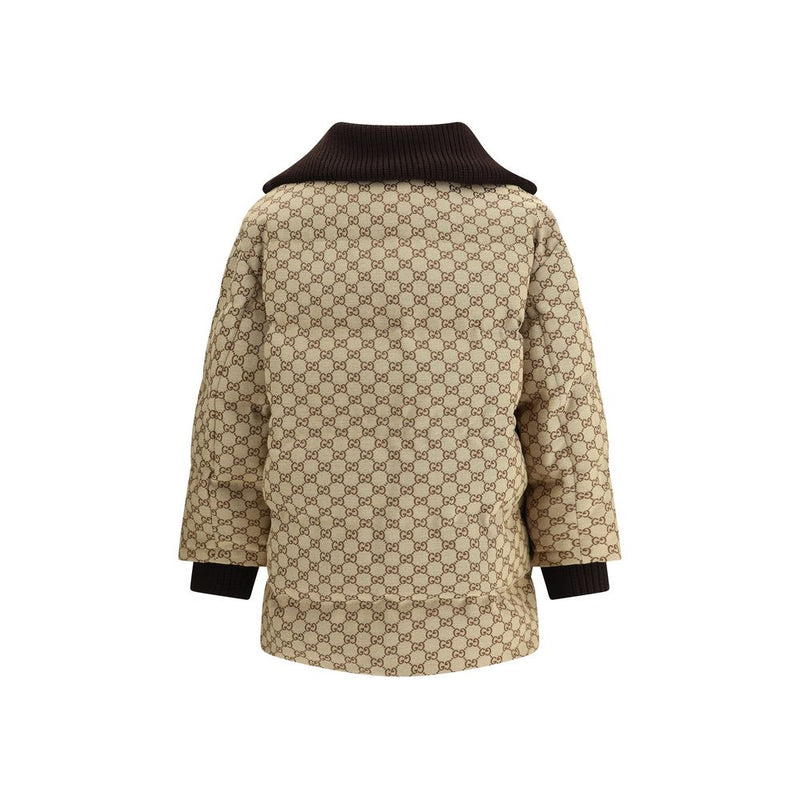 Fabric Bomber Jacket Gucci