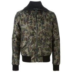 Army Cotton Jackets & Coat Dolce & Gabbana