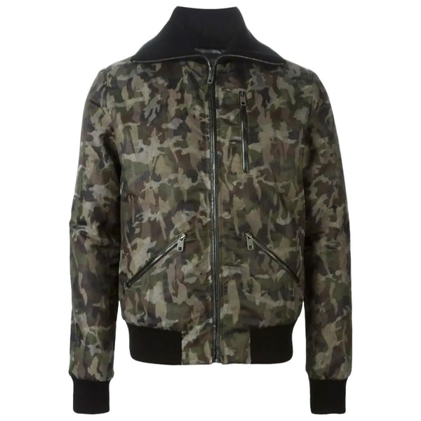 Army Cotton Jackets & Coat Dolce & Gabbana