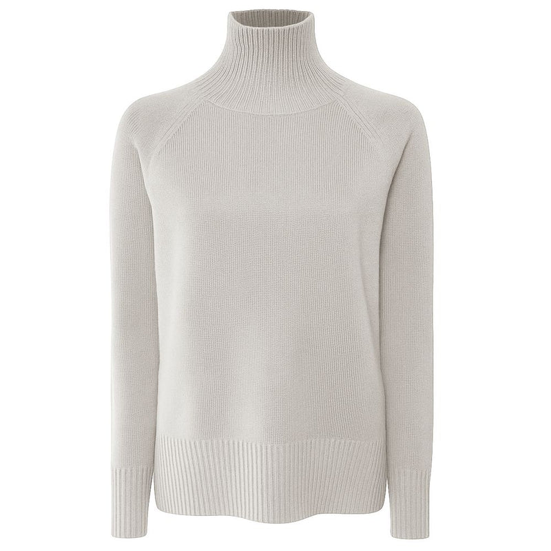 Beige Cashmere Sweater Emilio Romanelli
