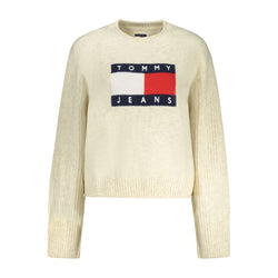 Beige Wool Women Sweater Tommy Hilfiger