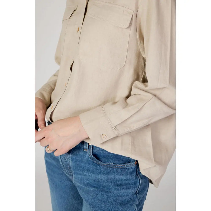 Beige Linen Sweater Only