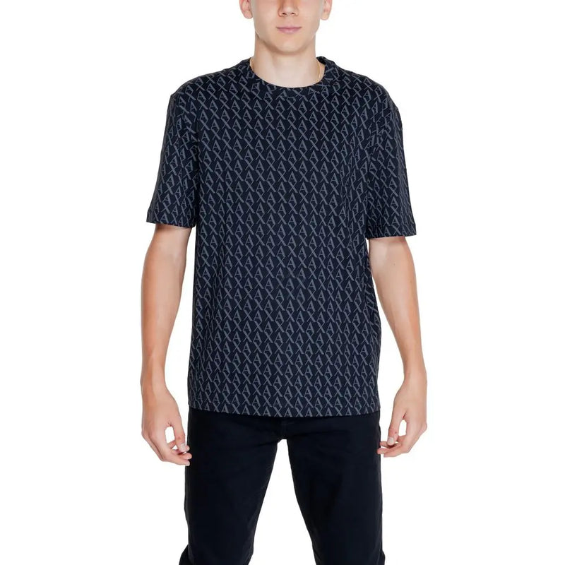 Black Cotton T-Shirt Armani Exchange