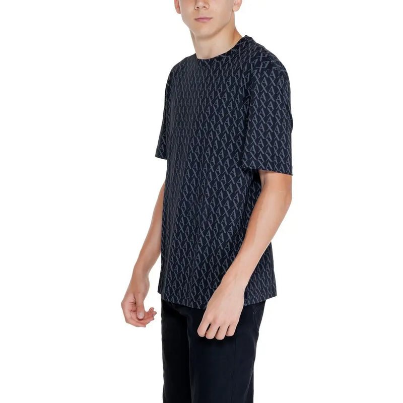 Black Cotton T-Shirt Armani Exchange