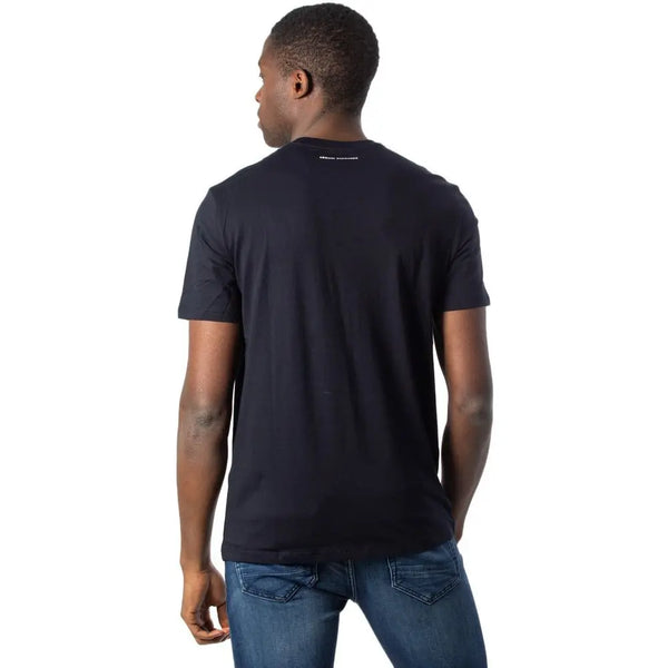 Black Cotton T-Shirt Armani Exchange