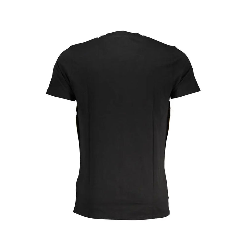 Black Cotton T-Shirt Cavalli Class