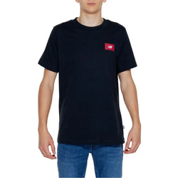 Black Cotton T-Shirt New Balance