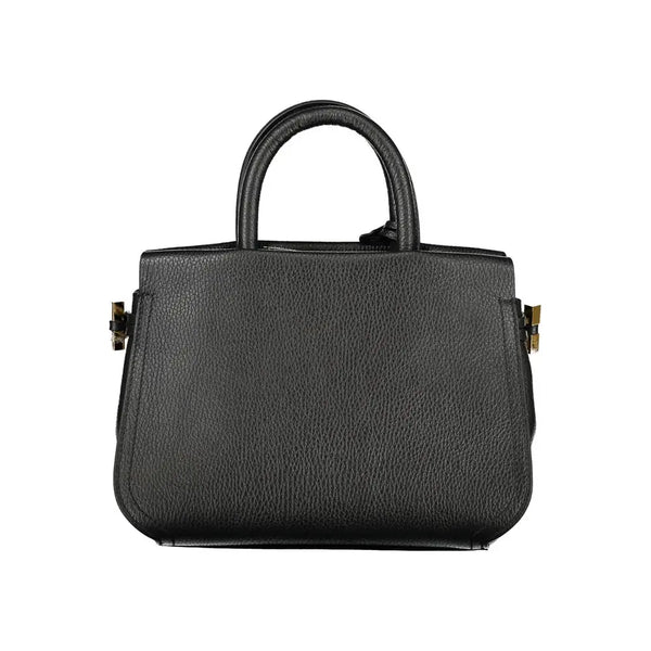 Black Leather Handbag Coccinelle