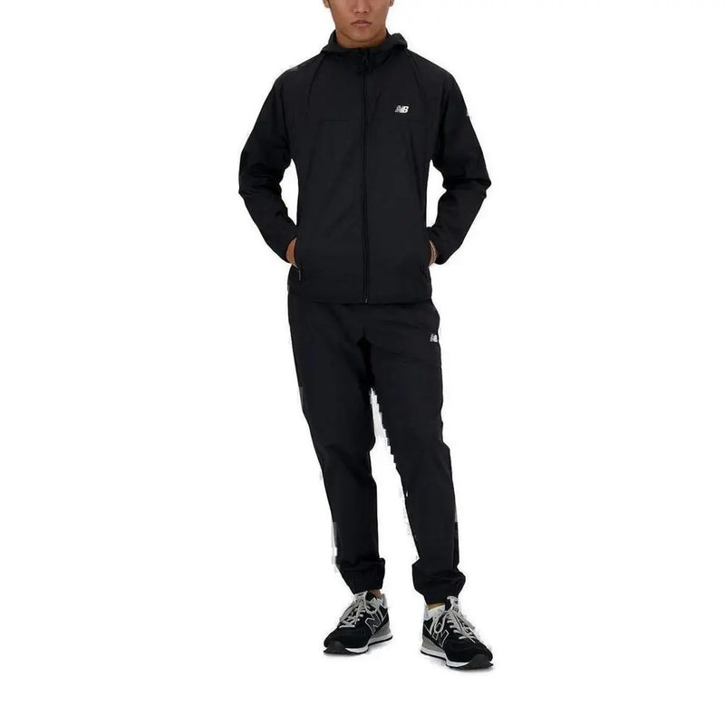 Black Polyamide Jacket New Balance