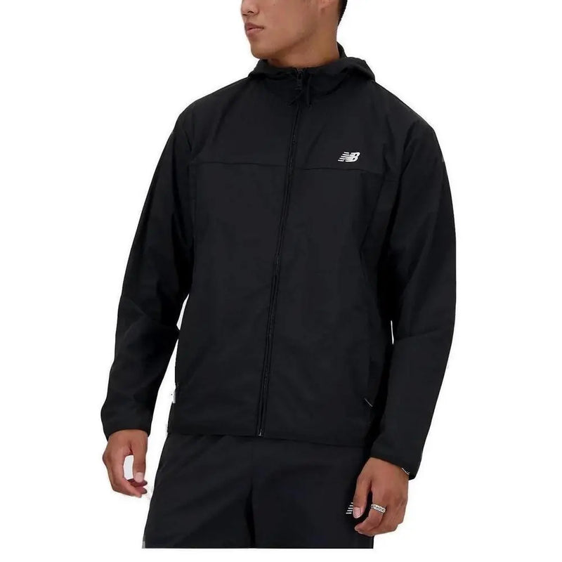 Black Polyamide Jacket New Balance