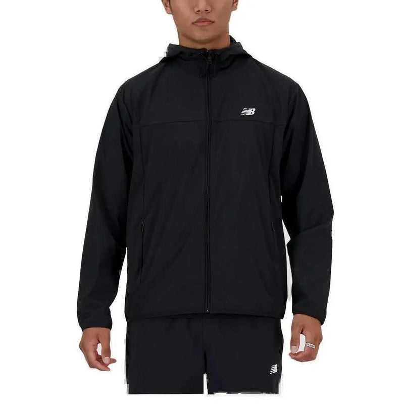 Black Polyamide Jacket New Balance