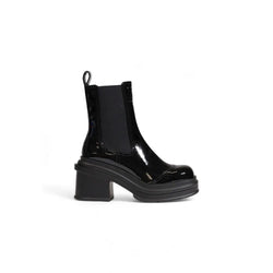 Black Polyester Boot Armani Exchange