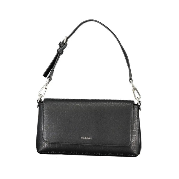 Black Polyester Handbag Calvin Klein