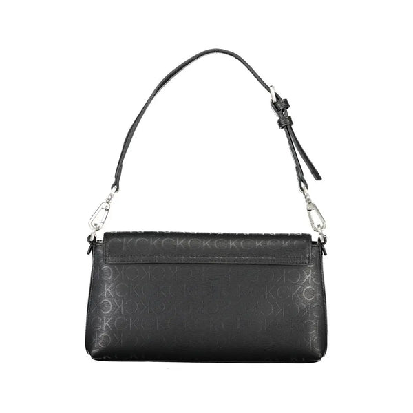 Black Polyester Handbag Calvin Klein