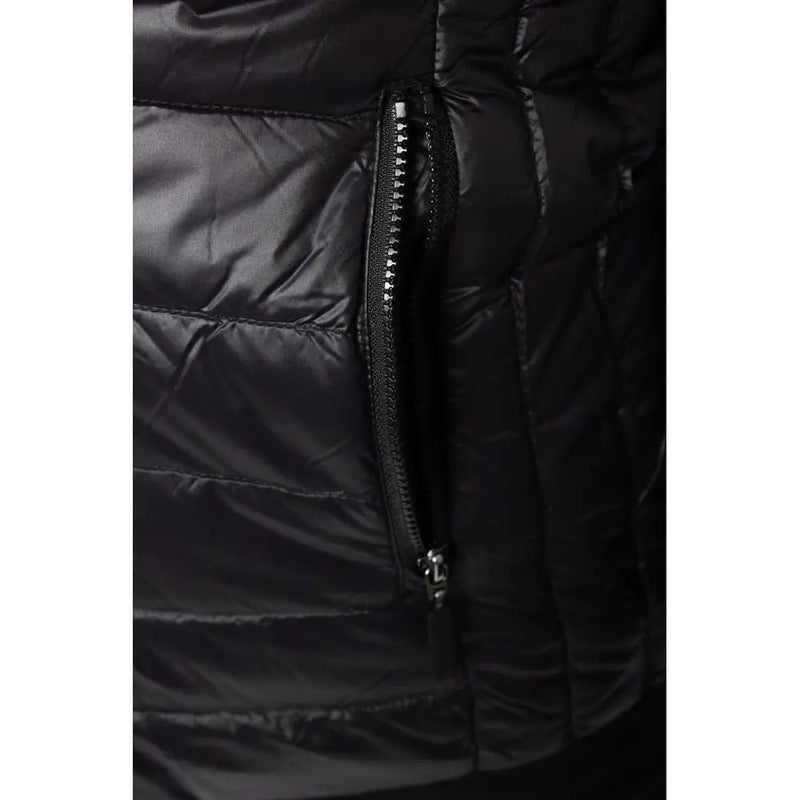 Black Polyester Jackets & Coat Armani Exchange