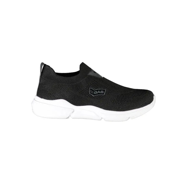 Black Polyester Sneaker Gas