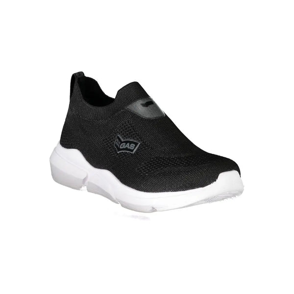 Black Polyester Sneaker Gas