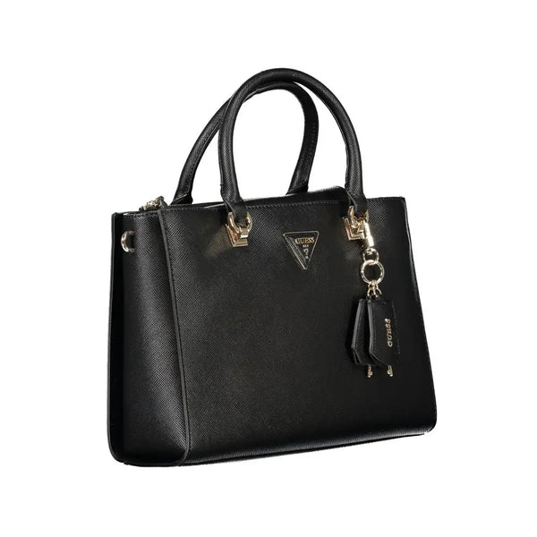 Black Polyethylene Handbag Guess Jeans