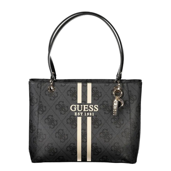 Black Polyethylene Women Handbag Guess Jeans