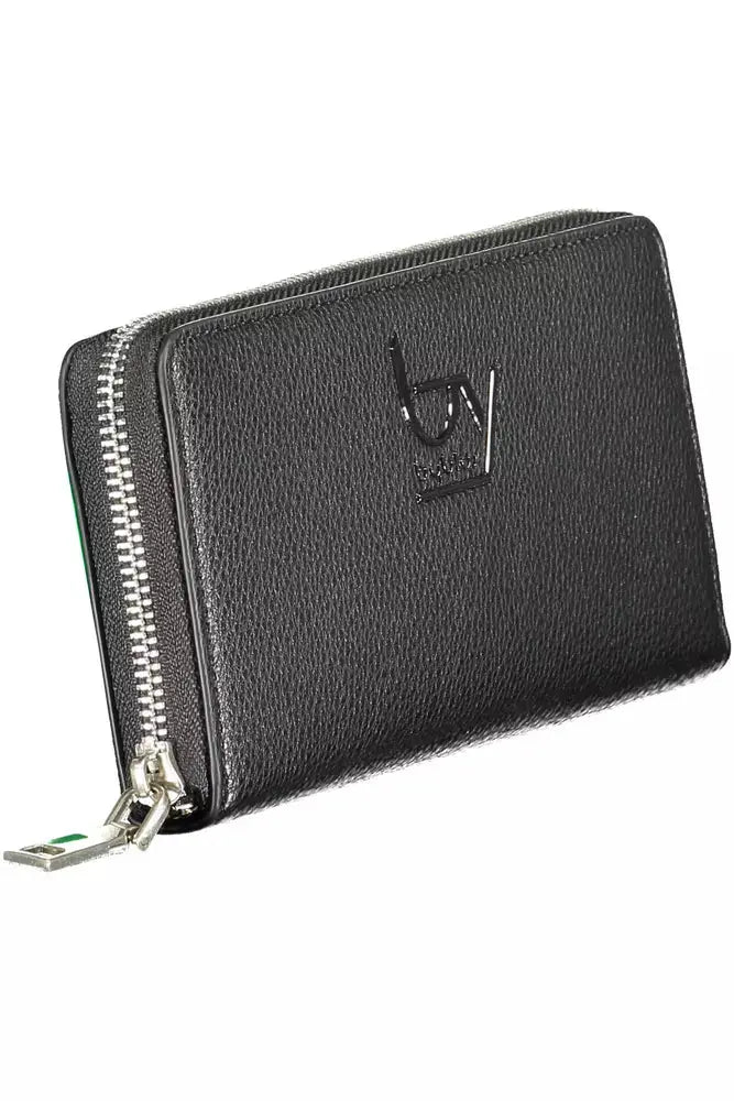 Black Polyethylene Women Wallet BYBLOS