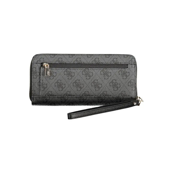 Black Polyethylene Women Wallet Guess Jeans