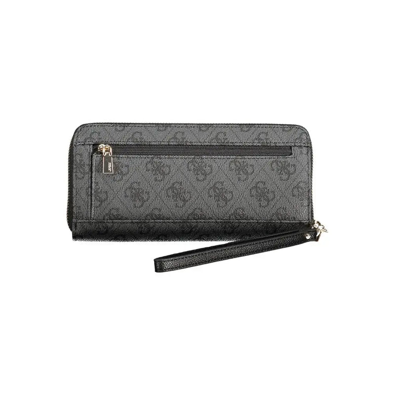 Black Polyethylene Women Wallet Guess Jeans