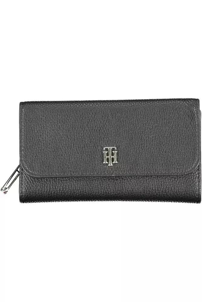 Black Polyethylene Women Wallet Tommy Hilfiger