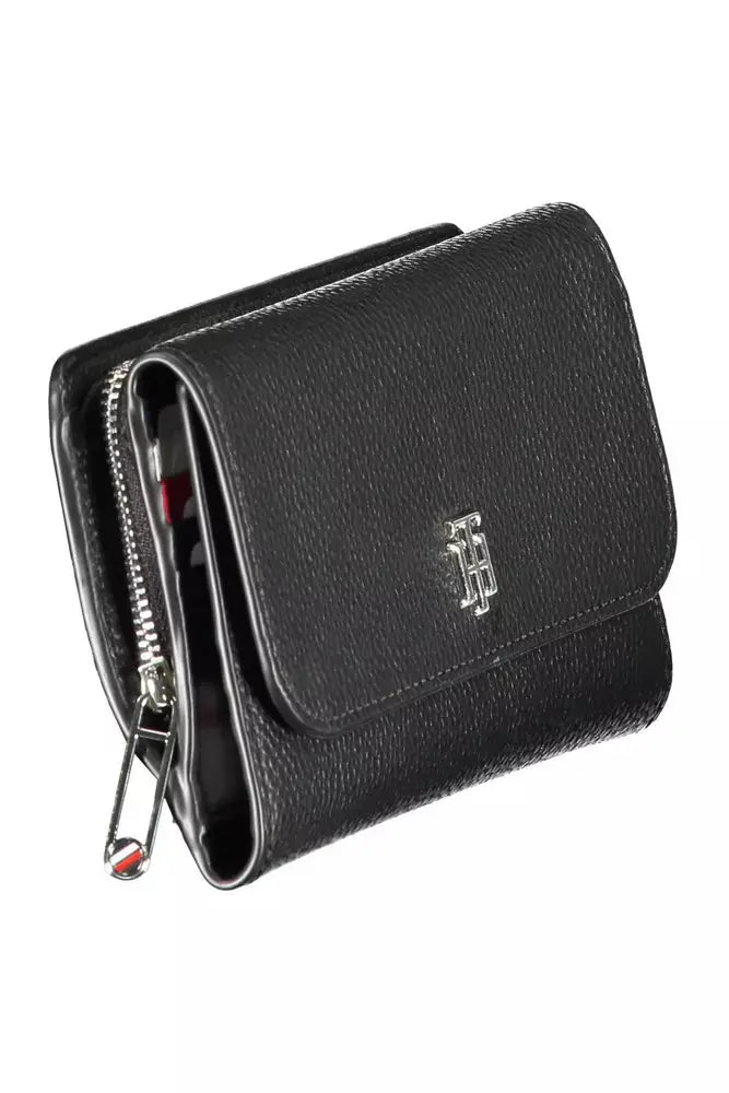 Black Polyethylene Women Wallet Tommy Hilfiger