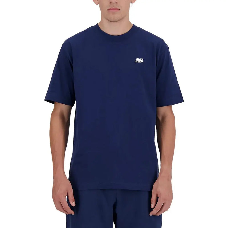 Blue Cotton T-Shirt New Balance