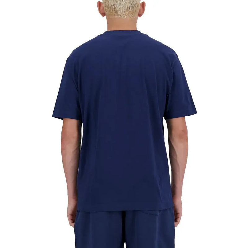 Blue Cotton T-Shirt New Balance