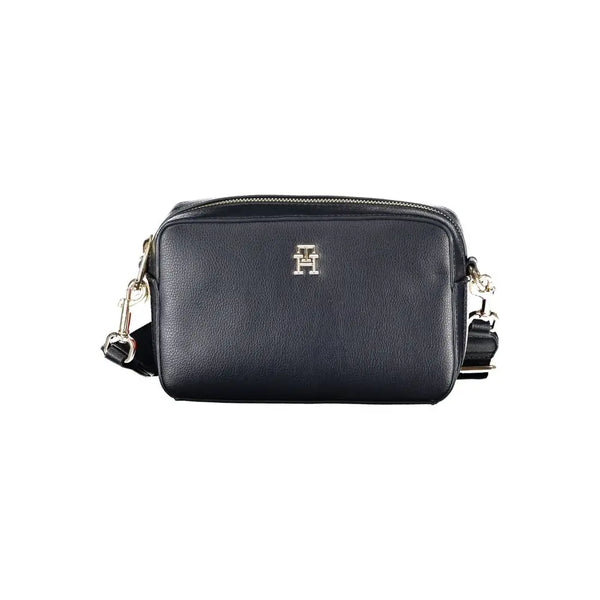 Blue Polyester Handbag Tommy Hilfiger