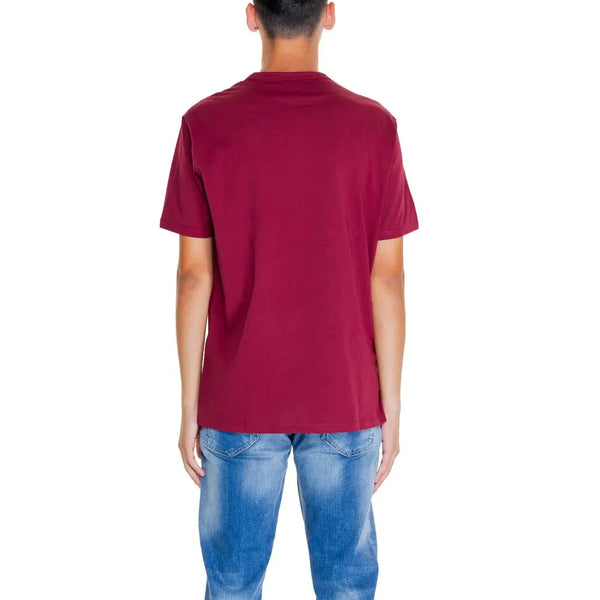 Bordeaux Cotton T-Shirt Armani Exchange