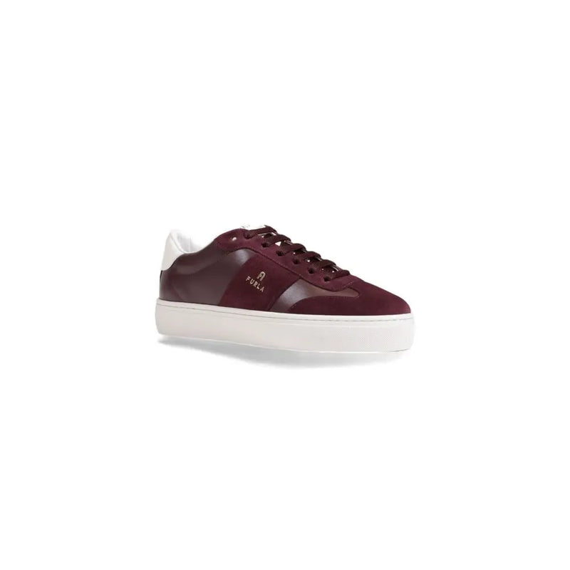 Bordeaux Leather Sneaker Furla