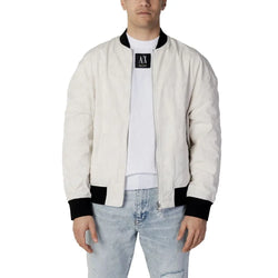 Cream Polyester Jacket Armani Exchange