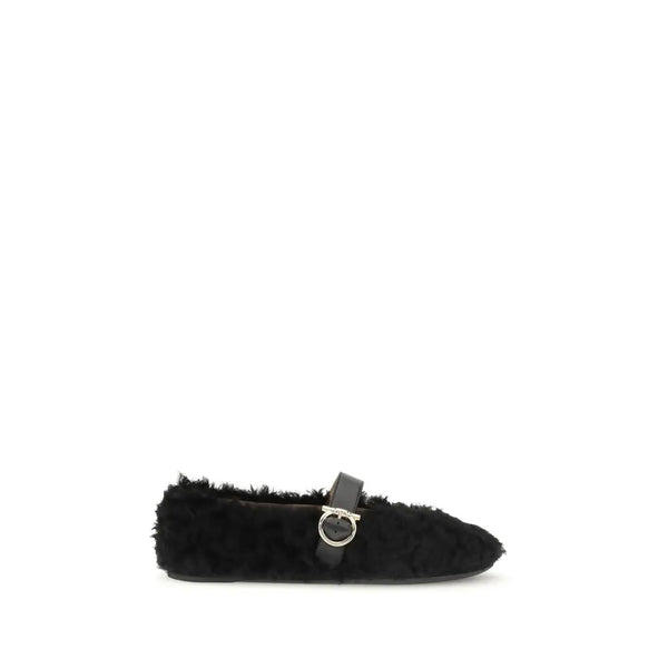 Gancini-embellished Ballerinas Ferragamo